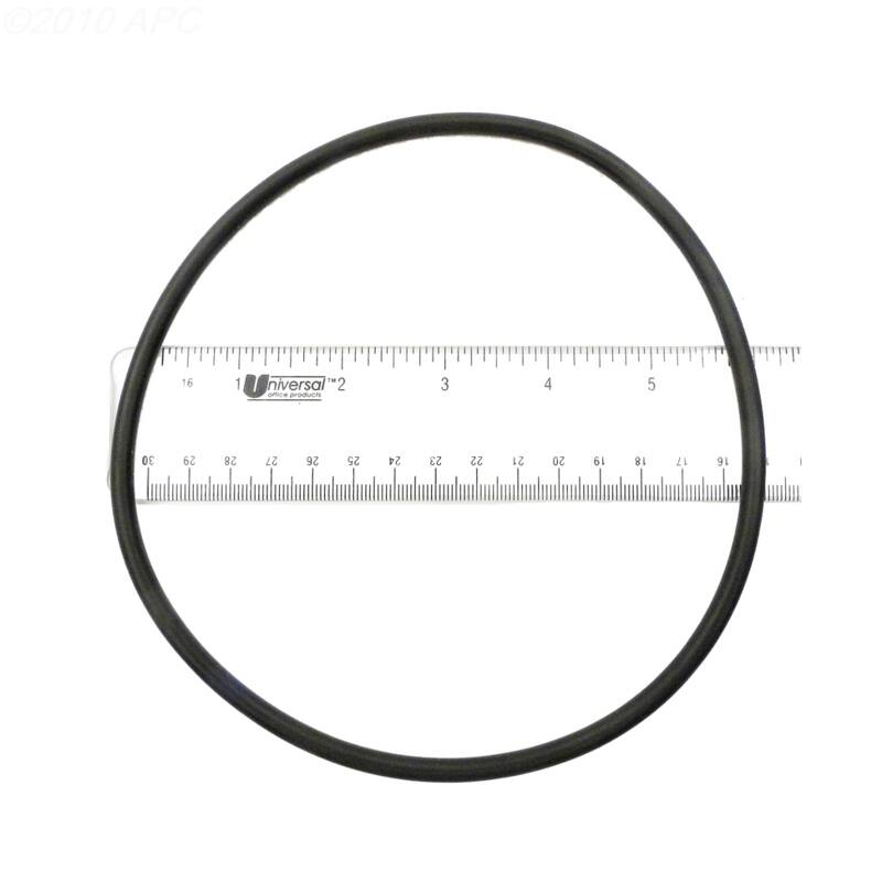 6" Black APCO2157 Rubber O-Ring for Filter