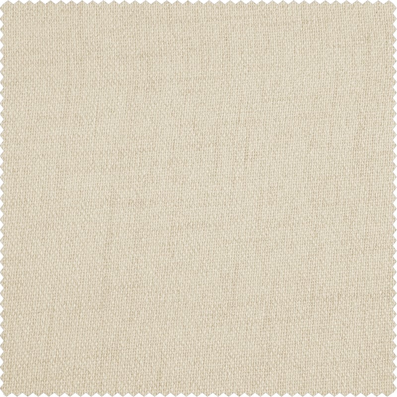 Exclusive Fabrics Farm Town Textured Faux Linen Semi Sheer Curtains (2 Panel) Window Curtains