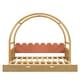 preview thumbnail 23 of 23, Twin Size Stretchable Vaulted Roof Bed for Kids Pine Wood Frame