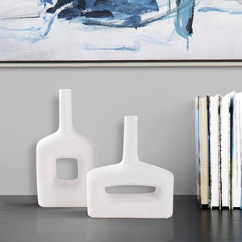 Aase Ceramic Vase- Set of 2