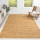 preview thumbnail 1 of 33, JONATHAN Y Griffin Rustic Farmhouse Woven Jute Solid Area Rug Natural - 2 X 8