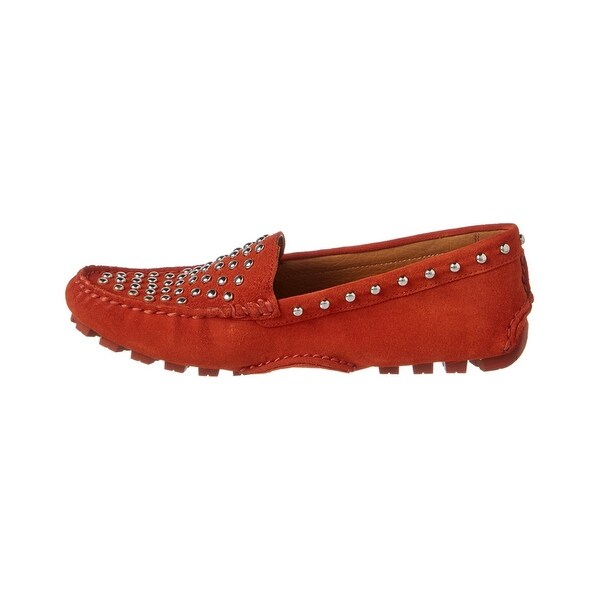 coach studded loafers