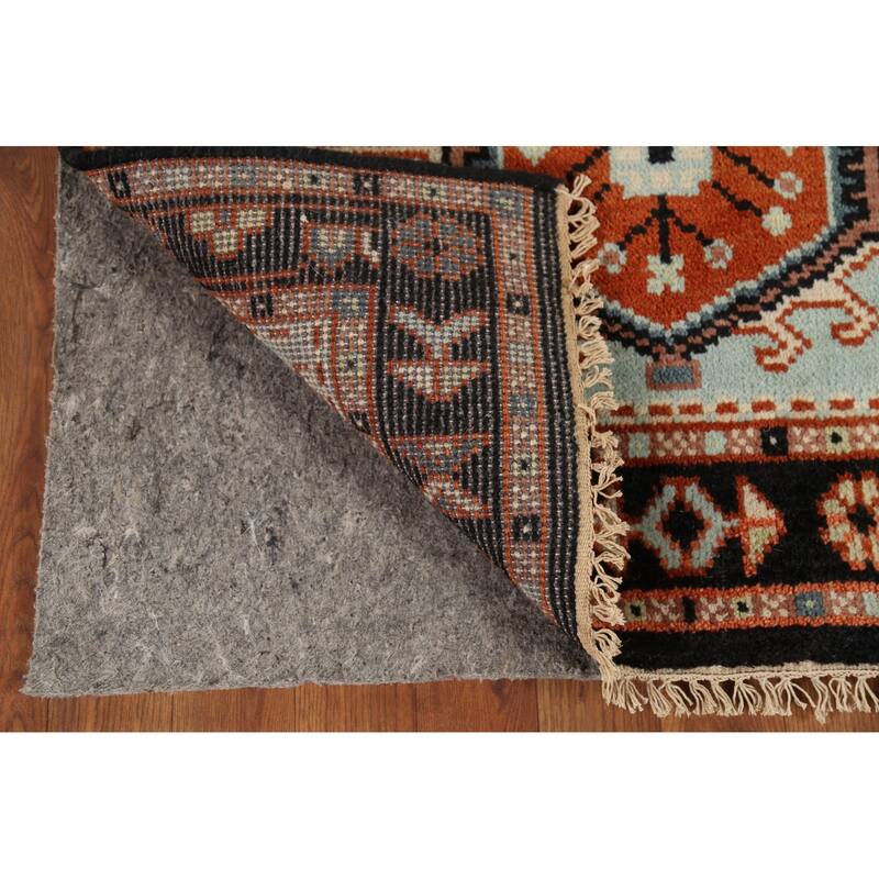 Khotan Indian Accent Rug Hand-Knotted Wool Carpet - 2'11"x 5'1"