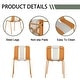 preview thumbnail 13 of 16, BNK Indoor/Outdoor PP Plastic Chairs With Sturdy Metal Legs (Set of 4)