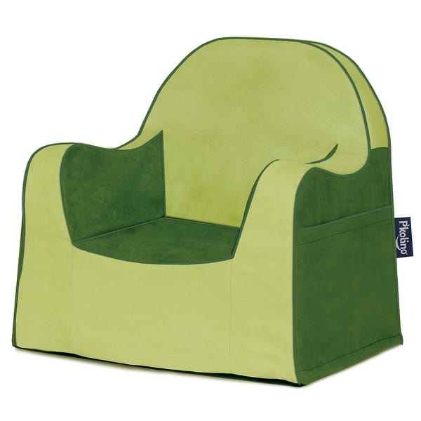 slide 1 of 18, P'kolino Two Tone Little Reader w/ piping Green
