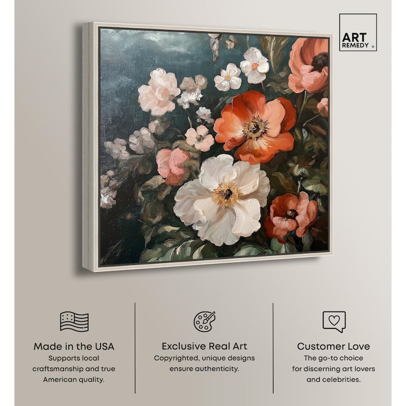 Petals in Abundance Canvas by Art Remedy