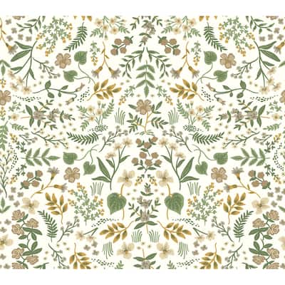 Rifle Paper Co. Wildwood Linen Peel and Stick Wallpaper