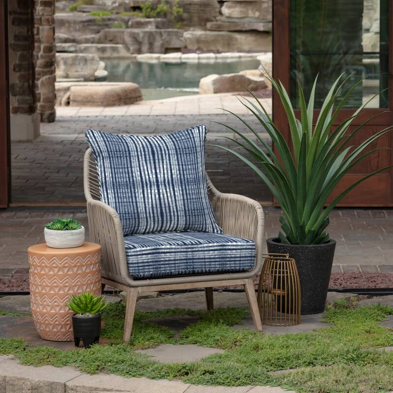 ARDEN Outdoor Foam Deep Seat Cushion Set, 24 in x 24 in