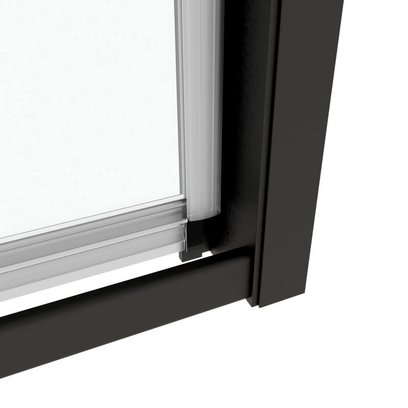 Pivot Frame Sliding Shower Door with 6mm Tempered Glass