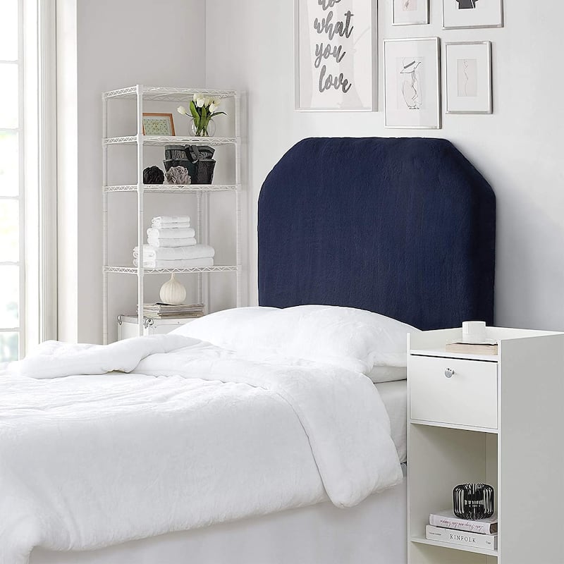 Mo' Bunny Love College Headboard with Legs - Plush Chunky