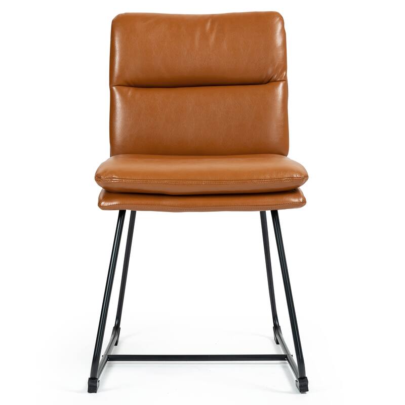 Aulani Upholstered Metal Frame Dining Chair (Set of 2)