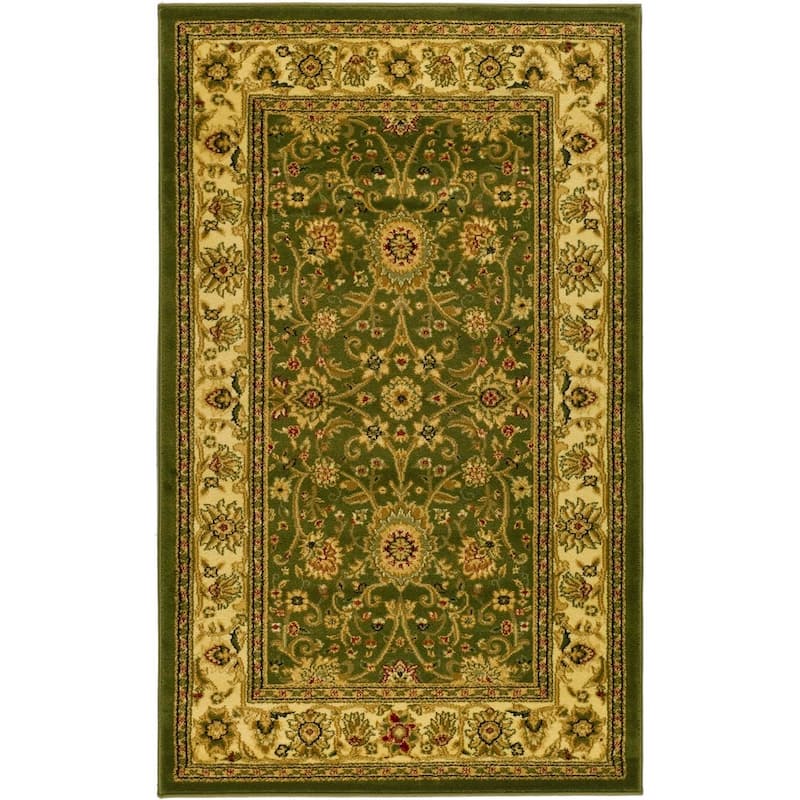 SAFAVIEH, Lyndhurst Marsha Traditional Area Rug - 3'3" x 5'3" - Sage/Ivory