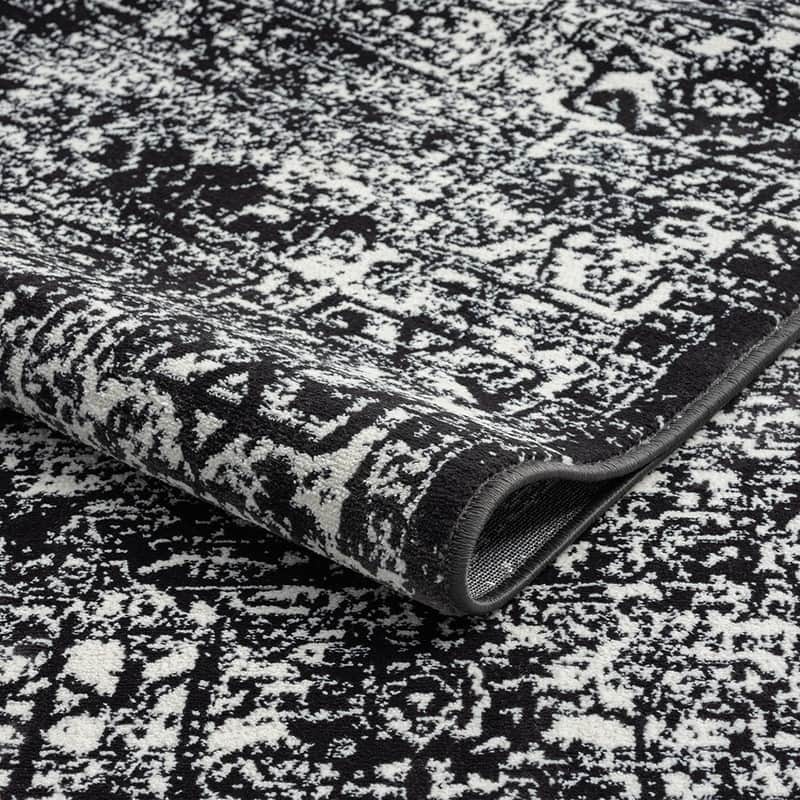 Distressed Vintage Persian Woven Area Rug - 8'x10'