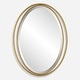 preview thumbnail 1 of 5, Uttermost Rhodes Gold Oval Mirror - 31.88'' H X 24.25'' W X 1'' D