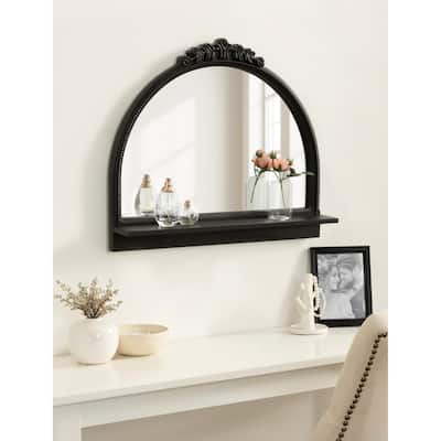 Kate and Laurel Dellona Arch Mirror with Shelf - 24x20