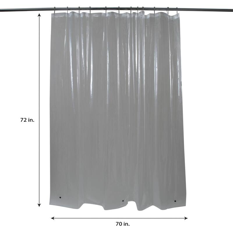 Bath Bliss 2 Pack Shower Liner