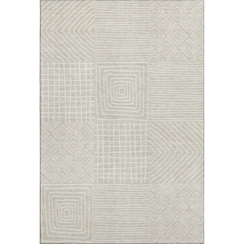 Premium Washable Super Soft Geo Motif Mayfield Rug