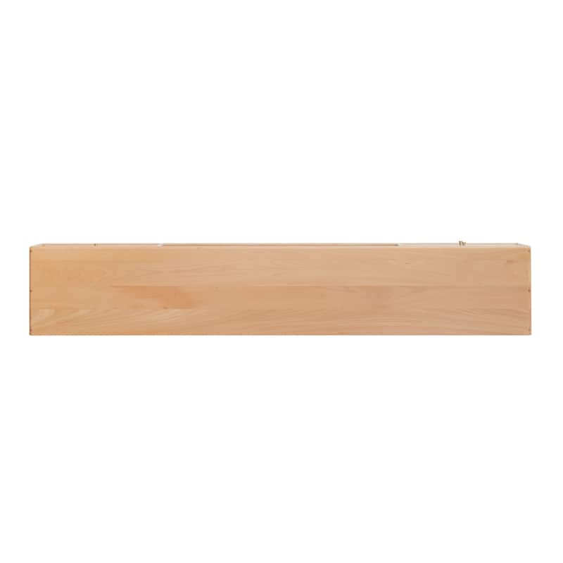 A Grade Solid Beech TV Cabinet With Chinese Glass Doors, Two Drawer Storage Space TV Standing