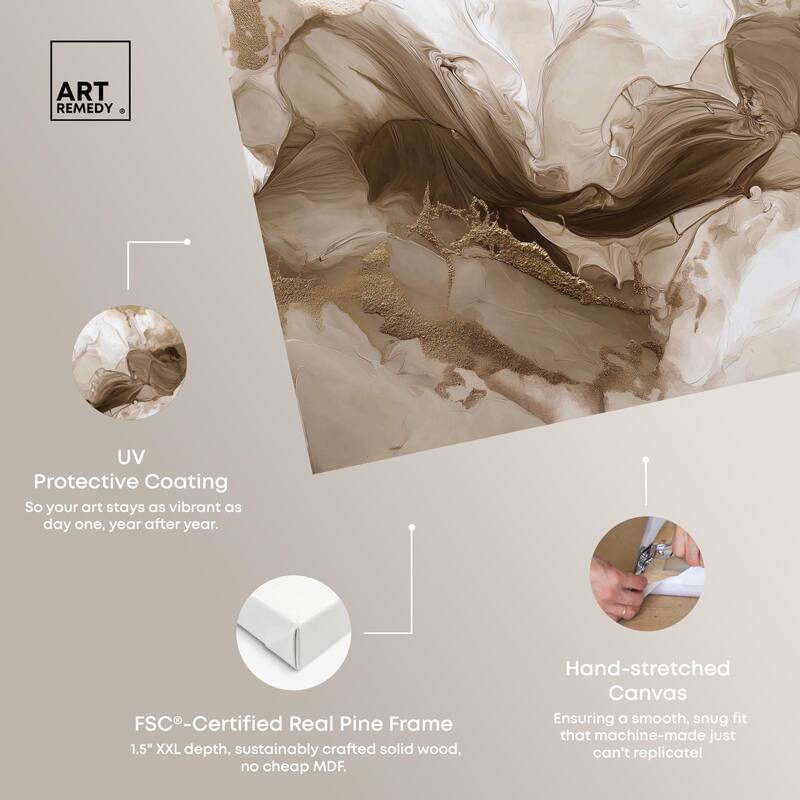 Russet Dreams Canvas by Art Remedy, Gallery Wrapped