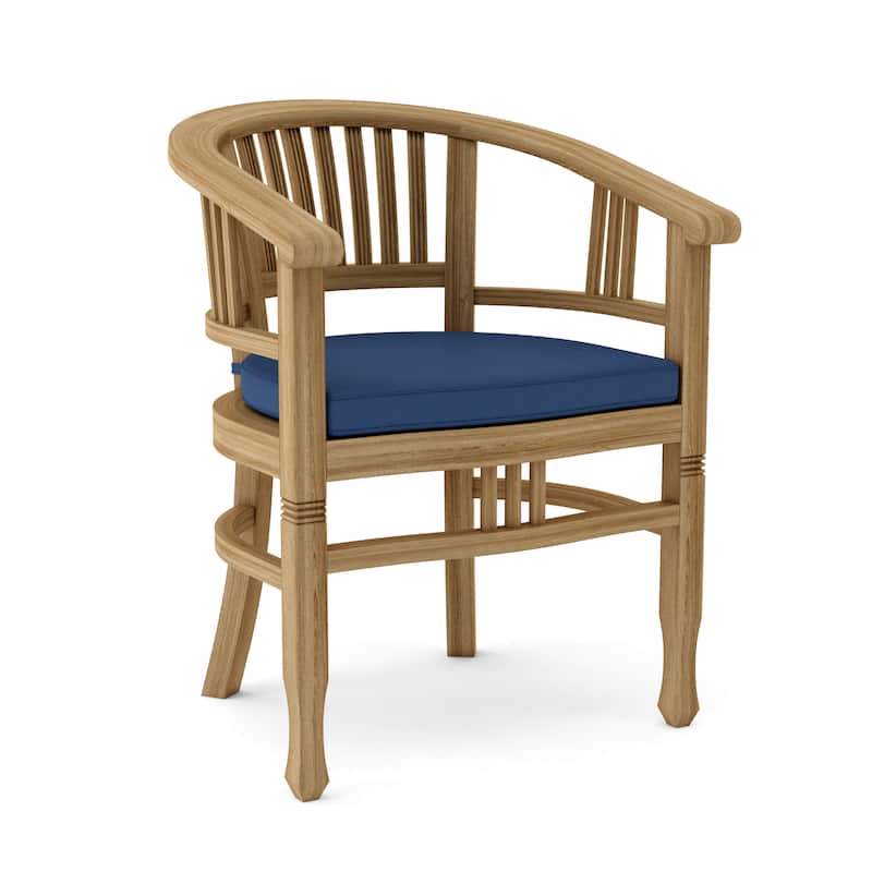 Captain Teak Outdoor Dining Chair - N/A