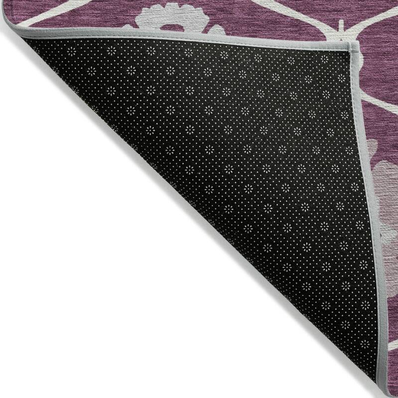 HomeRoots Medallion Transitional Rectangle Outdoor Rug