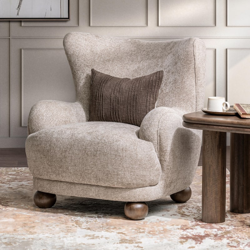 Classic Home Penelope Chenille Accent Chair