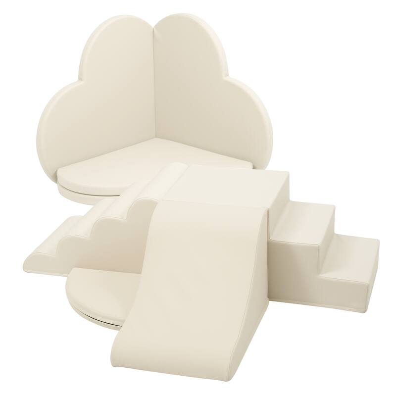 Soft Foam Block Play Structures Climbers for Child Development, 6-Piece Baby Foam Climbing Foam, Climbing Activity Play Set