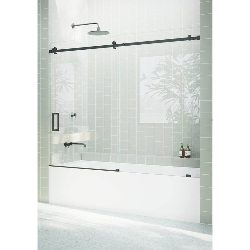 Glass Warehouse B-SQSLD-72 Astro 60" High x 72" Wide Sliding Frameless