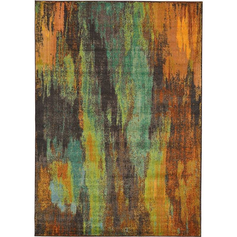 Contemporary Zhale Collection Area Rug