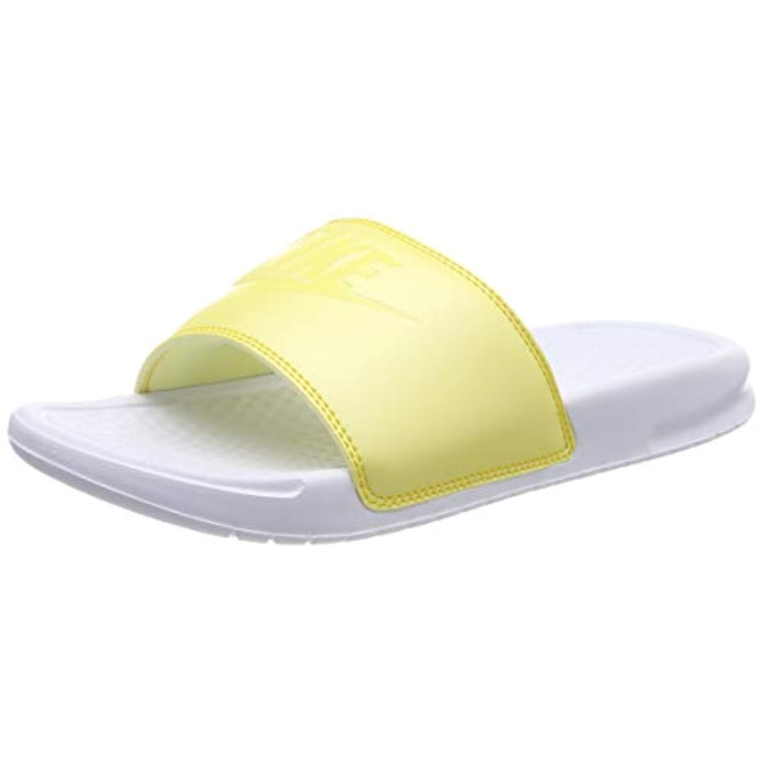 nike benassi yellow