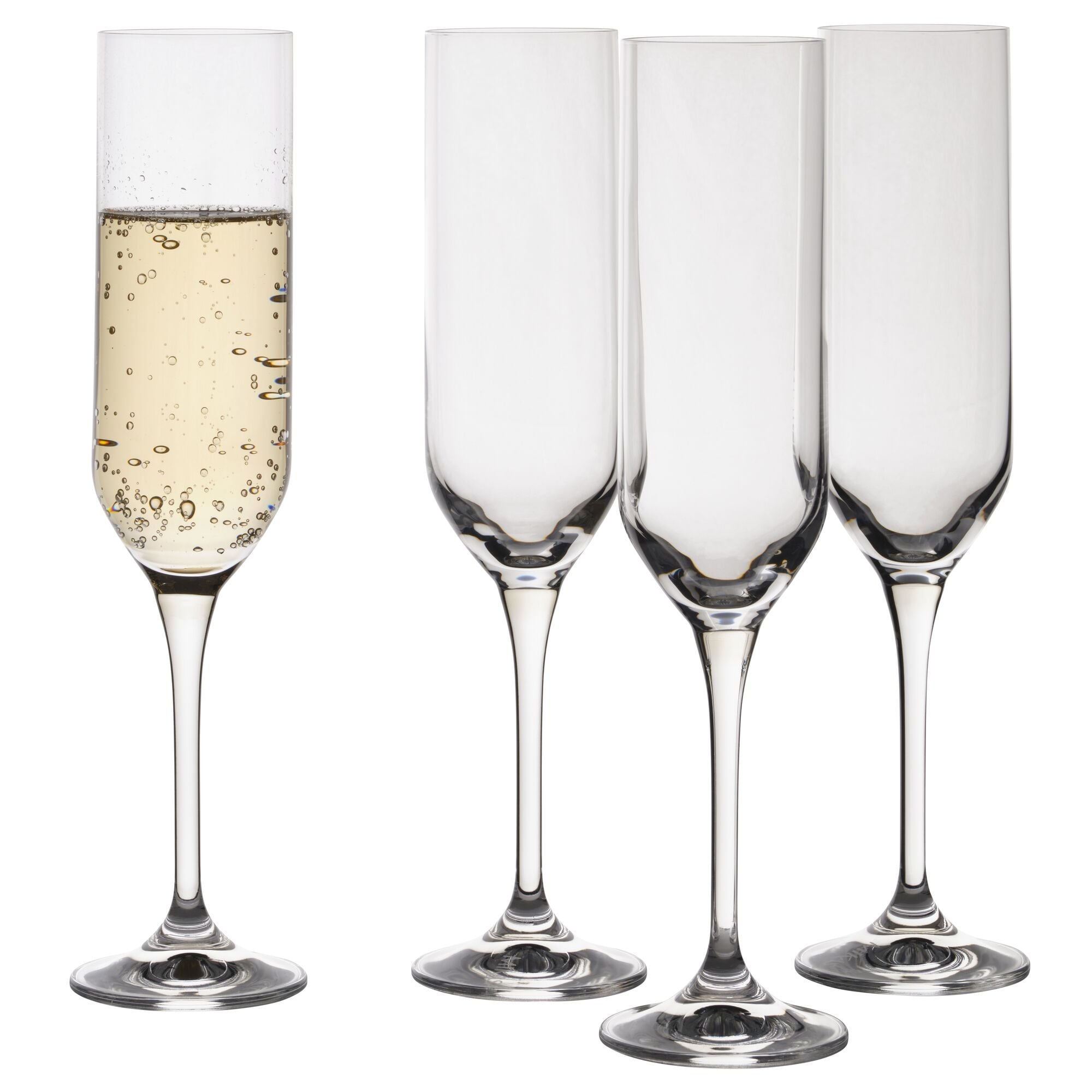 Mikasa Upton Set of 4 Flutes, 8 Oz