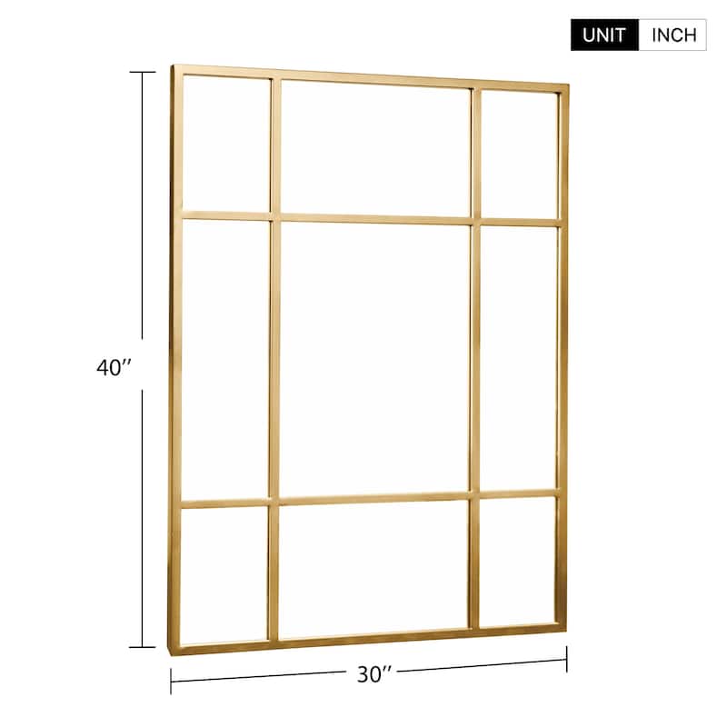 Window Mirror Iron Mirror Wall Mirror