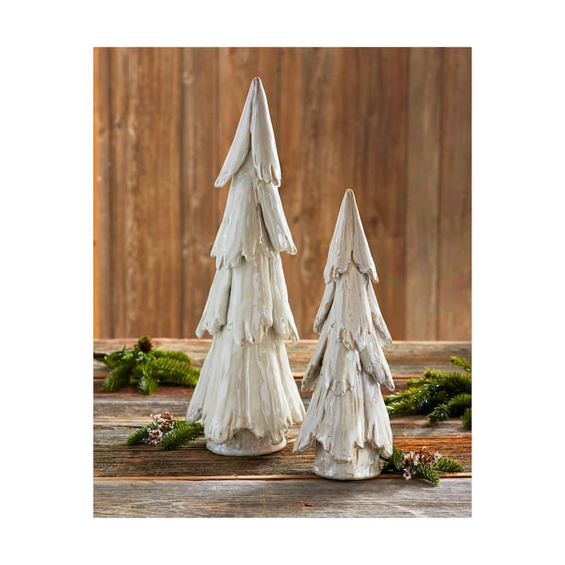 Pine Snowy Tree Decor