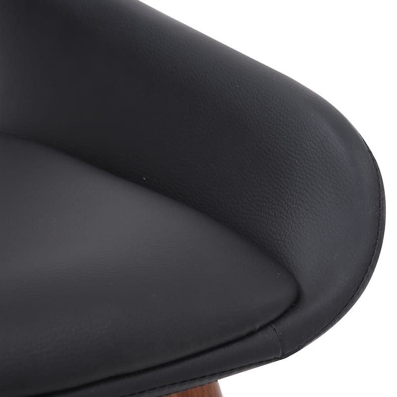 Mid-Century Modern Fabric Side Chair