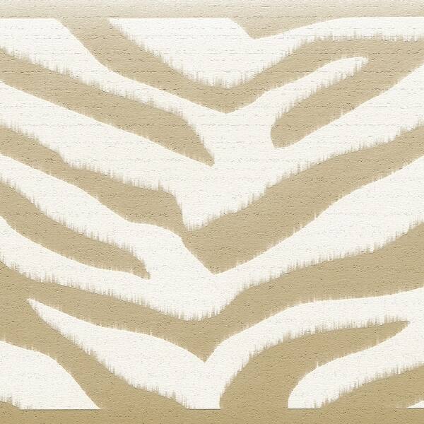 gold and white wallpaper border
