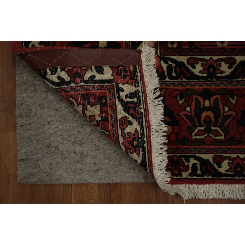 Hand Knotted Oriental 100% Wool Carpet Traditional Garden Design Red Bakhtiari Area Rug - 13' 3'' X 9' 11''