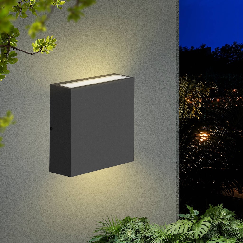 Outdoor Wall Light LED Lamp Sconce Lantern 6W 360Lm