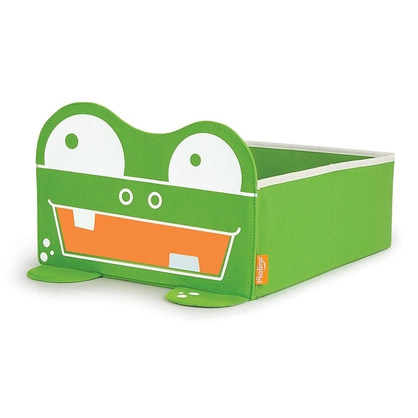 slide 2 of 4, P'kolino Mess Eaters Under-The-Bed Storage Bin, Green, 17x13x4.8 Inches Green - N/A