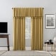 preview thumbnail 72 of 88, Sun Zero Evelina Faux Dupioni Silk Blackout Curtain Panel, Single Panel