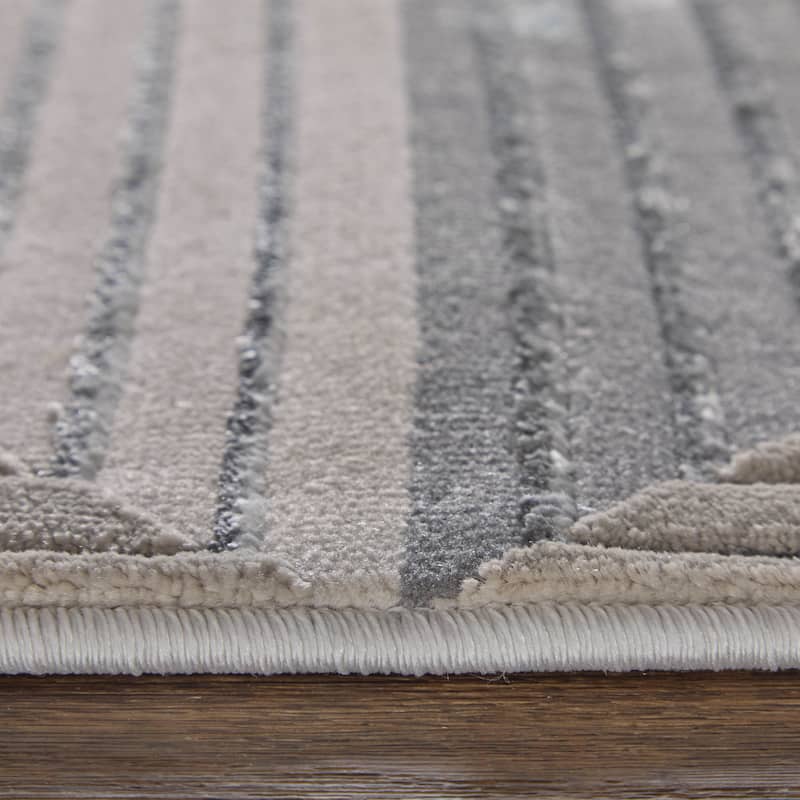 Jewel 3134F Geometric Modern Area Rug - 6'7" x 9'6"