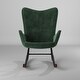 preview thumbnail 7 of 46, Carson Carrington Mid-century Modern Velvet Rocker Accent Chair