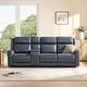 preview thumbnail 64 of 85, Leo Power Wall Hugger Reclining Sofa with Multi-Function Console