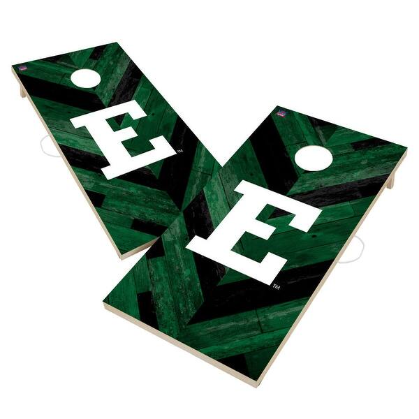 slide 2 of 6, Eastern Michigan University Eagles Cornhole Board Set 16 Years and Up