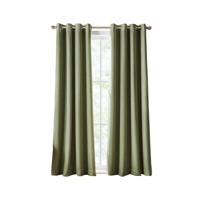 Tommy Hilfiger Kingston Grommet Curtain Panel Pair