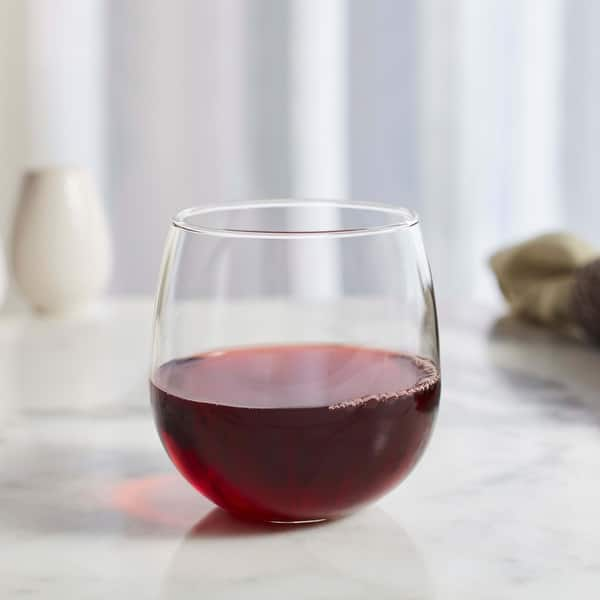 Libbey Stemless Red Wine Glasses, Set of 8 - Bed Bath & Beyond - 18590745