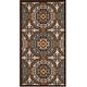 preview thumbnail 5 of 41, SAFAVIEH Veranda Rexhie Indoor/ Outdoor Waterproof Patio Backyard Rug 2'7" x 5' - Chocolate/Aqua