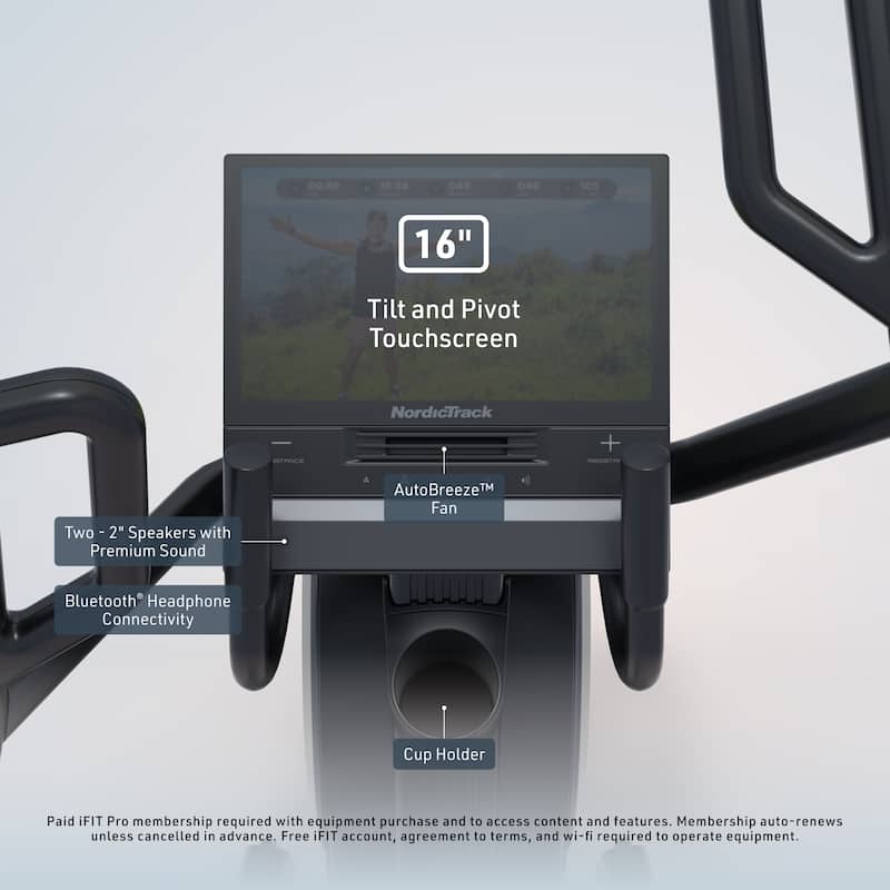 NordicTrack Step Climber XL with a 16" HD Touchscreen