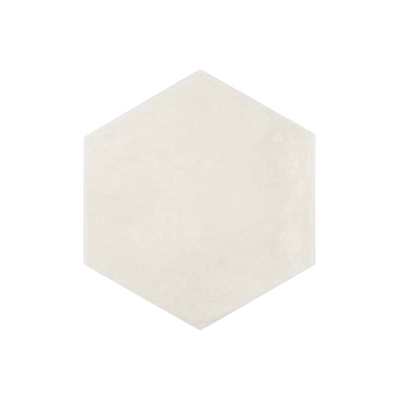 Arcadian Hexagon 9 in. x 10 in. Glazed Porcelain Wall and Floor Tile