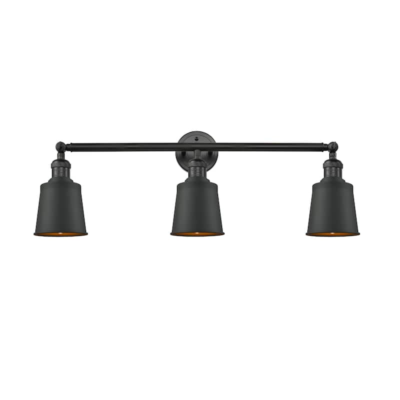 Innovations Lighting Addison - 3 Light 32" Bath Vanity Light - Matte Black