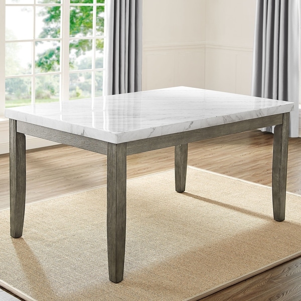 The Gray Barn Ellington Marble Top Dining Table. Opens flyout.